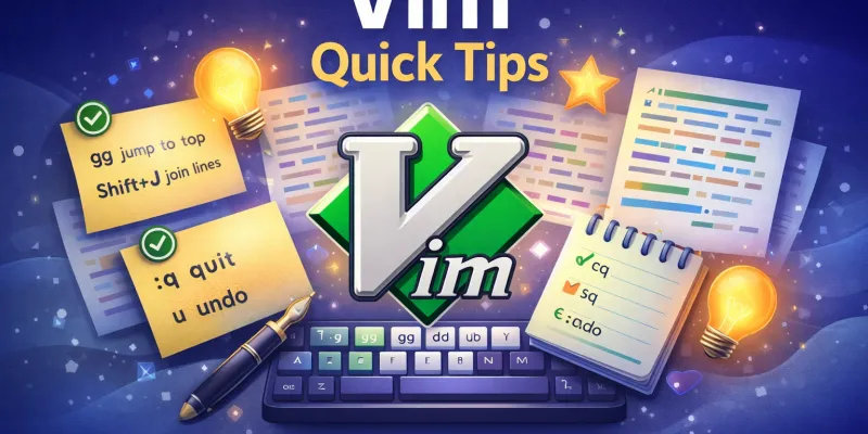 VIM Quick Tips: Essential Shortcuts for Fast Editing